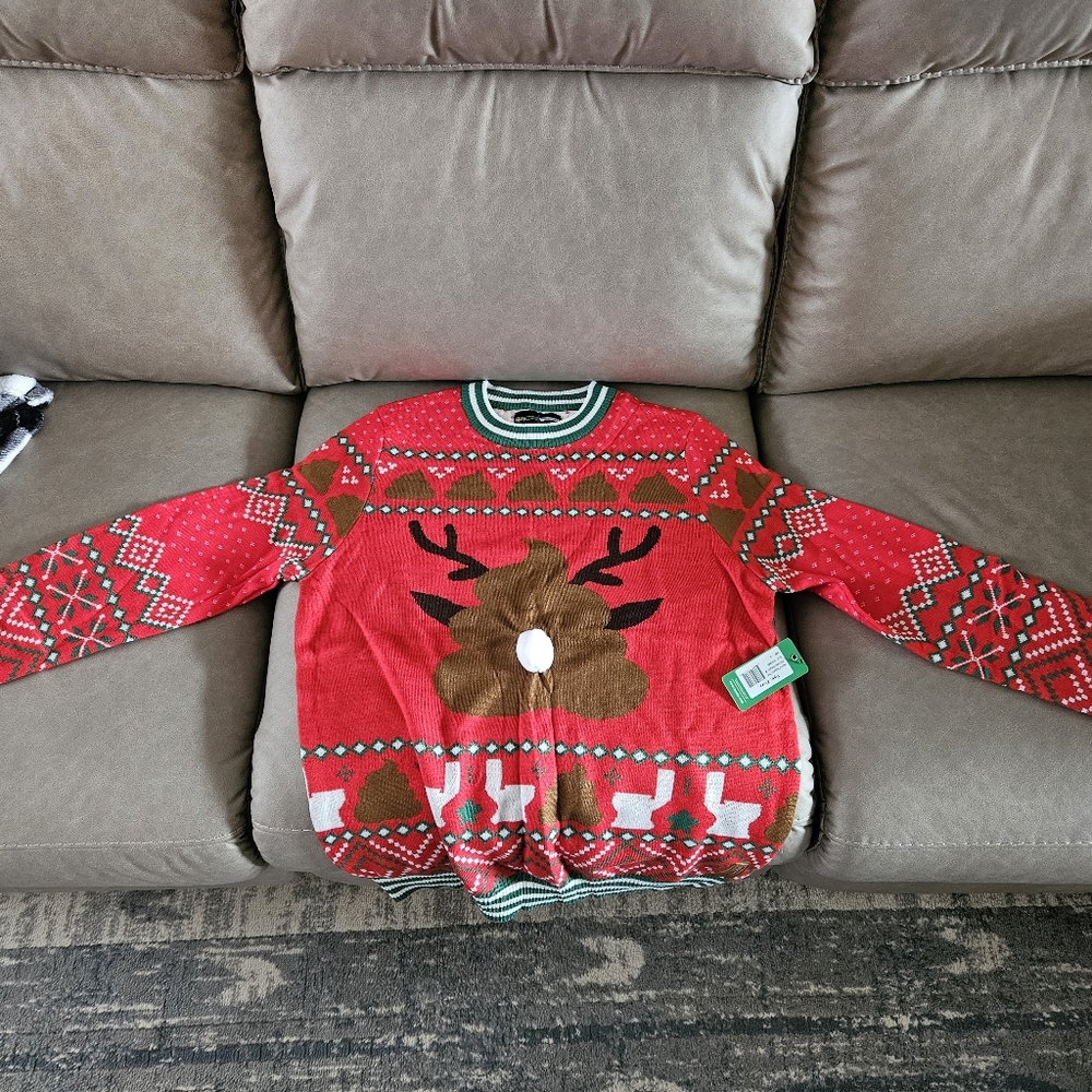 Ugly Christmas Sweater By Tipsy Elves And Poopouri Colab